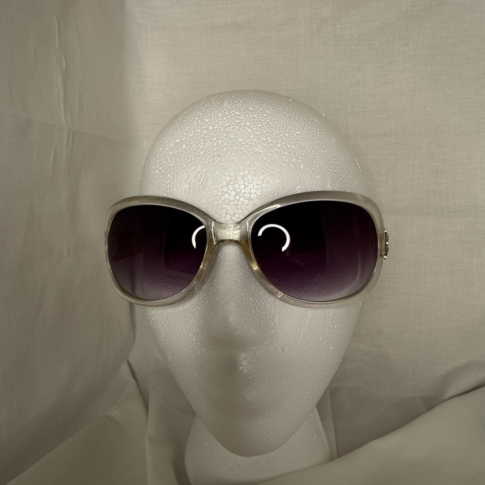 Coach clear Purple Gradient Sunglasses - Picture 4 of 7